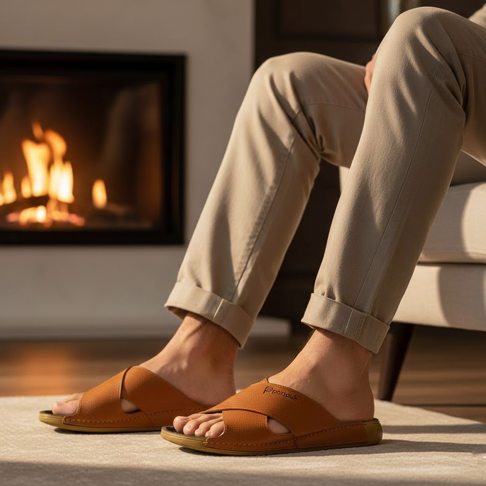 خرید آنلاین صندل مردانه پاپوک مدل 1001 کد 15